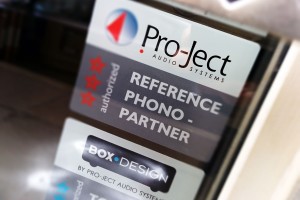 ProJect Audio Partner Geschäft in Wien.